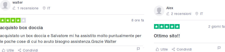 Recensioni e opinioni dei clienti su Manomano in Italia dopo il loro acquisto sul sito